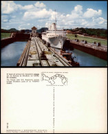 Panamá Miraflores Locks Of The PANAMA CANAL Kanalschleuse Schiff 1970 - Panamá