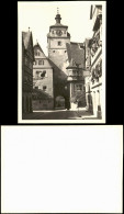 Rothenburg Ob Der Tauber Weißer Turm - Geschäft Farben Schopf 1954 - Rothenburg O. D. Tauber