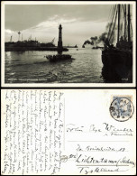 Postcard Malmö Stämningsbild Från Hamnen, Hafen, Harbour 1954 - Sweden