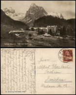Ansichtskarte .Schweiz Kurhaus Rosenlaui, Well- Und Wetterhom 1924 - Other & Unclassified