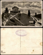 Ansichtskarte Berchtesgaden Schloß Schachen Wolken-Stimmungsbild 1932 - Berchtesgaden