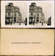 Prag Praha Heinrichstraße 1904 3D/Stereoskopie - Czech Republic