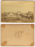 Westerland-Sylt Strandstraße, Buden - CDV 1888 Kabinettfoto - Autres & Non Classés