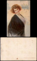 Künstlerkarten Mode Kleidung  Leben - Frauen Künstlerkarte 1913 - Personajes