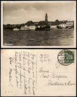Ansichtskarte Überlingen Hafen - Dampfer Und Stadt 1926 - Ueberlingen