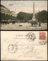 CPA Paris Place Du Châtelet,Kutschen 1904 - Altri & Non Classificati