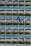 GRENADINES OF ST. VINCENT 1984 TRAINS  SET OF 8 FULL SHEET MI No 284-99 MNH VF!! - Treinen