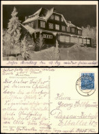 Ansichtskarte Oberhof (Thüringen) FDGB-Erholungsheim Stachanow 1955 - Oberhof