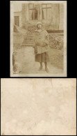 Soziales Leben - Frau In Modischer Kleidung Stadtvilla 1922 Foto - Personnages