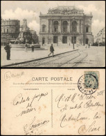 Montpellier Place De La Comédie Fontaine Des Drois-Graces Eye Grand Théâtre 1906 - Montpellier