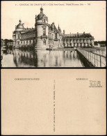 Chantilly Chantilly CHATEAU DE CHANTILLY Schloss Castle North Western Side 1910 - Chantilly