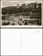 Heidelberg Panorama-Ansicht Heidelberger Schloss Partie Karlsplatz 1950 - Heidelberg