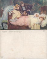 Künstlerkarte Gemälde Kunstwerk Goodmann: "Glückliches Heim" 1910 - Paintings