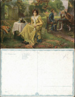 Ansichtskarte  Künstlerkarte Koppay Pinx. "In Gedanken", Art Postcard 1910 - 1900-1949
