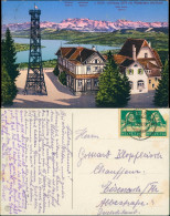 Ansichtskarte Zürich Uetliberg - Restaurant Uto Kulm 1929 - Altri & Non Classificati