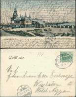 Heringsdorf Usedom Badestrand, Landungsbrücken Und Verkaufshallen 1908 - Otros & Sin Clasificación