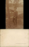 Foto  Junge Matrosenanzug - Säbel 1914 Privatfoto - Retratos