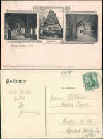 Ansichtskarte Kloster Lehnin 3 Bild Königshaus Und Klostergebäude 1911 - Lehnin