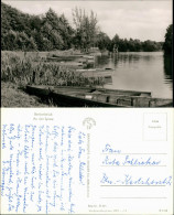 Berkenbrück Partie A.d. Spree, Bootsanlegestelle, DDR Postkarte 1960 - Altri & Non Classificati