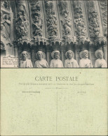 Paris Notre-Dame, Facade Détail Du Tympan Du Portail Central 1925 - Notre Dame Von Paris