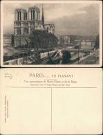CPA Paris L'Église Notre-Dame Et La Seine 1925 - Notre Dame Von Paris