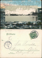 Ansichtskarte Konstanz Wellenornament - Stadt 1905 - Konstanz