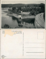 Postcard Marklissa Leśna Queistalsperre/Zapora Leśiańska 1934 - Schlesien