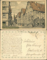 Ansichtskarte Kassel Cassel Obere Gasse - Steindruck 1923 - Kassel