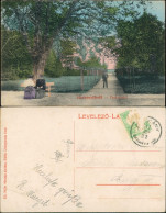 Postcard Harkány Parkpartie Harkanyfürdö 1911 - Hungary