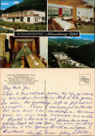 Neuerburg Restaurant SCHLOSSHOTEL Pension, Kegelbahn, Mehrbild-AK 1970 - Other & Unclassified