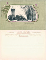 Ansichtskarte Köln Sachsenring Jugendstil Goldrahmung 1904 Passepartout - Köln