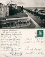 Ansichtskarte Bansin-Heringsdorf Usedom Promenade, Kiosk Geschäfte 1931 - Other & Unclassified