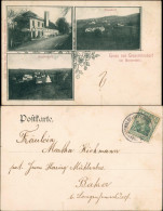 Großröhrsdorf 3 Bild: Gasthaus, Oberdorf Und Niederdorf Bei Weesenstein 1907 - Grossroehrsdorf