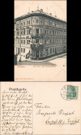 Ansichtskarte Meißen Martinstrasse Ecke Poststraße 1905 - Meissen