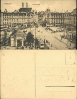 Ansichtskarte München Karlstor Belebt, Stachus 1910 - München