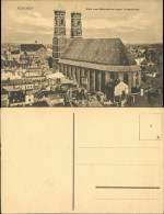 Ansichtskarte München Frauenkirche Blick Vom Rathaus-Turm Aus 1910 - München