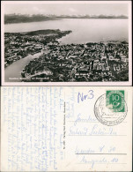 Ansichtskarte Konstanz Luftbild Mit Rheinausfluss 1952 - Konstanz