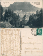 Porschdorf-Bad Schandau Der Lilienstein Von Der Gohrischer Straße 1929 - Bad Schandau