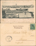 Ansichtskarte Kiel Panorama Von Gaarden   1901     KROPP (mit Ankunftsstempel) - Autres & Non Classés