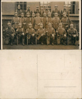 Militär Propaganda Soldaten Gewehren & Pickelhaube   1915 Privatfoto - Other & Unclassified