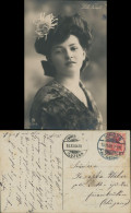 Ansichtskarte  Lassiv Schauende Frau Lilly Tercot Fotokunst 1909 - Personajes