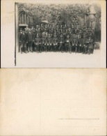 Fotokunst Polizisten Aufstellung Vor Polizeiwache 1910 Privatfoto - Zonder Classificatie