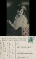 Frau (Bild/Portrait) Fotokunst Frauen Motive, Teil Koloriert 1912 - Personnages