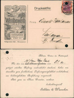Altona-Hamburg Drucksachen Postkarte Reklame Schlüter & Warneken Fabrik 1922 - Altona