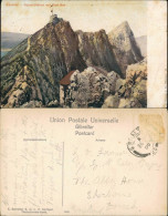 Gibraltar Signal-Station And Rock Gun, Signalstation, Felsen 1909 - Gibilterra