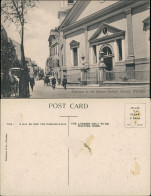 Postcard Gibraltar Entrance To The Roman Catholic Church, Gibraltar 1911 - Gibraltar