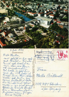 Ansichtskarte Neumünster Luftaufnahme Zentrum Vom Flugzeug Aus 1975 - Other & Unclassified