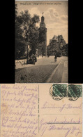 Ansichtskarte Halle (Saale) Poststraße, Leipziger Turm 1919 - Sonstige & Ohne Zuordnung