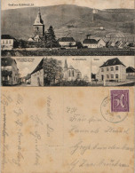 Burrweiler An Der Weinstraße 4 Bild: Stadt, Kirche, Straße, Schule 1912 - Sonstige & Ohne Zuordnung