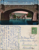 Ansichtskarte Bad Kreuznach Durchblick An Der Kaiser Wilhelmbrücke 1926 - Bad Kreuznach